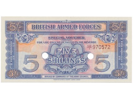 56143 56143 velka britanie 5 shillings 1948 baf vojenske vydani vodotisk p m20db