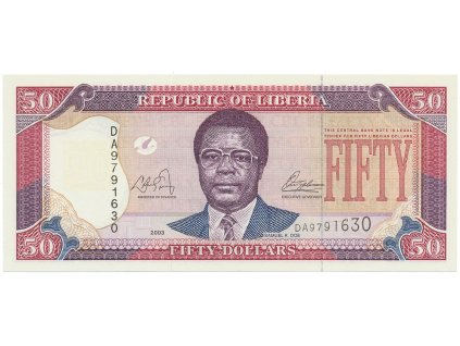 56164 56164 liberie 50 dollars 2003 p 29a