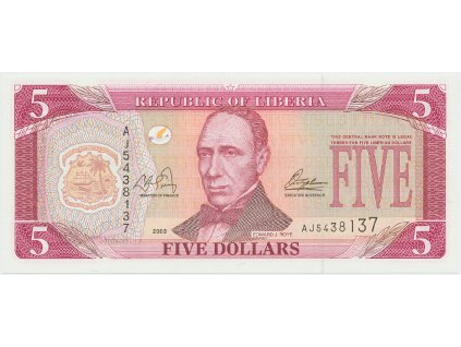 56206 56206 liberie 5 dollars 2003 2009 p 26