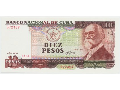 56386 kuba 10 pesos 1991 p 109