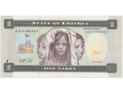 56410 eritrea 1 nakfa 1997 p 1
