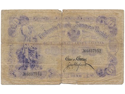 56455 56455 finsko 10 markka 1898 p 3c