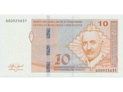 Bosna a Hercegovina, 10 Konvert. Marka 2017, P.81