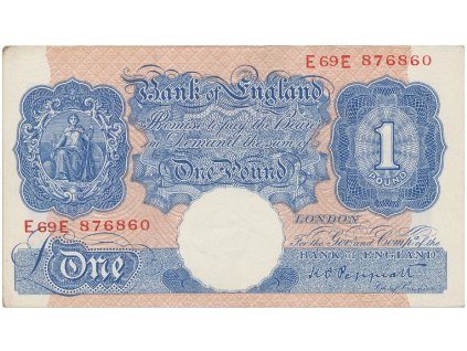 56557 56557 velka britanie 1 pound 1940 1948 p 367a