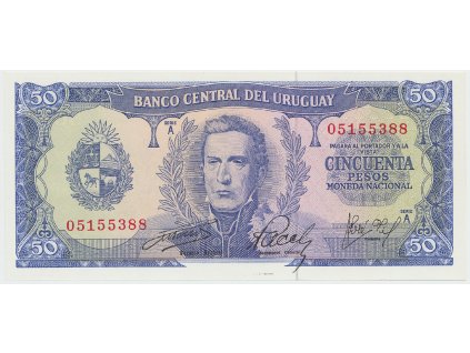 Uruguay, 50 Pesos (1967), P.46
