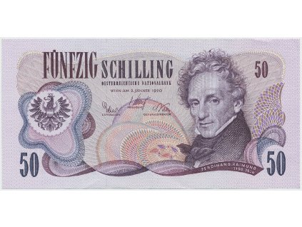 56650 rakousko 50 shilling 1970 p 143