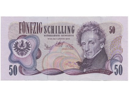 Rakousko, 50 Shilling 1970, P.143