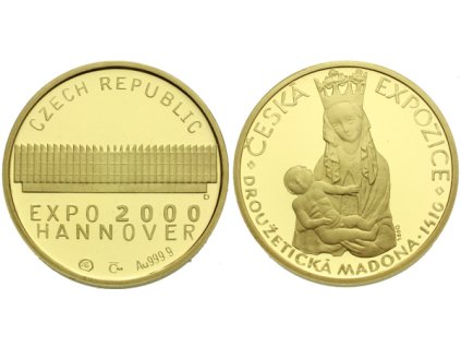 5703 5703 medaile 2000 expo 2000 hannover proof