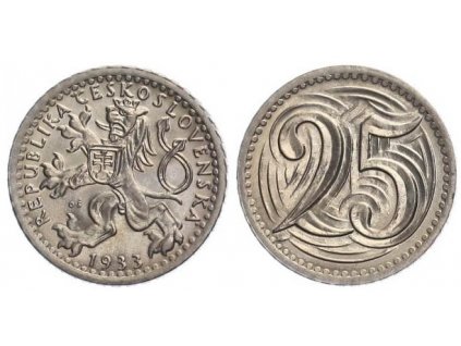 25 Haléř 1933