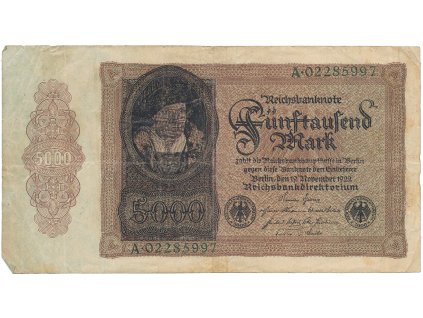 59262 59262 nemecko 5000 mark 1922 ro 78