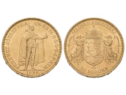 59955 59955 20 koruna 1898 kb