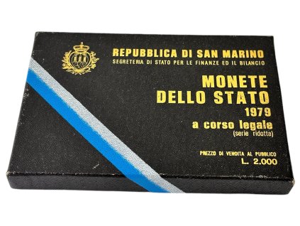 60129 1 san marino sada obeznych minci 1979