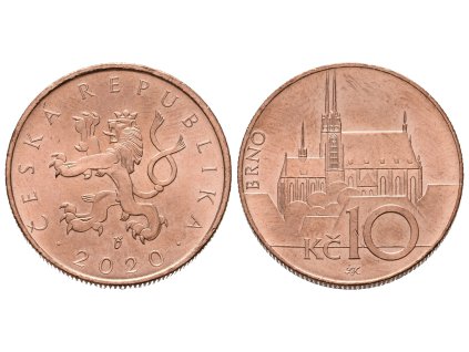 60771 60771 10 koruna 2020