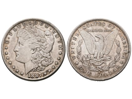 61122 61122 usa 1 dollar 1887 s