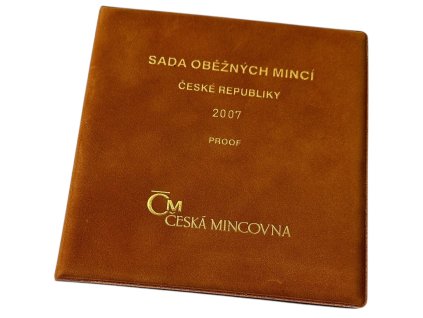 61369 61369 rocnikova sada minci 2007 proof