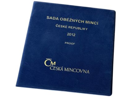 Ročníková sada mincí 2012,  PROOF