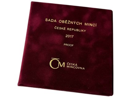 Ročníková sada mincí 2017,  PROOF