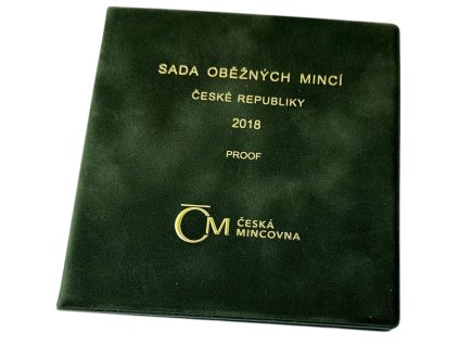 61384 61384 rocnikova sada minci 2018 proof