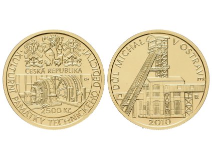 2500 Kč 2010 - Důl Michal v Ostravě