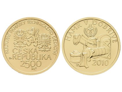 2500 Kč 2010 - Hamr v Dobřívě