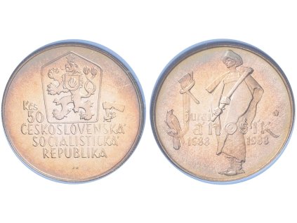 50 Kčs 1988 - Juraj Jánošík, PROOF