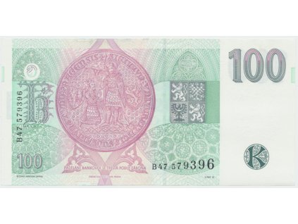Česká republika, 100 Koruna 1995, série B, Hej.CZ16a