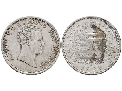 62446 62446 sasko tolar 1828 s