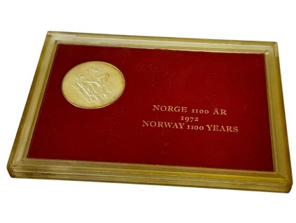 62515 2 norsko ar medaile 1972 1100 let norska