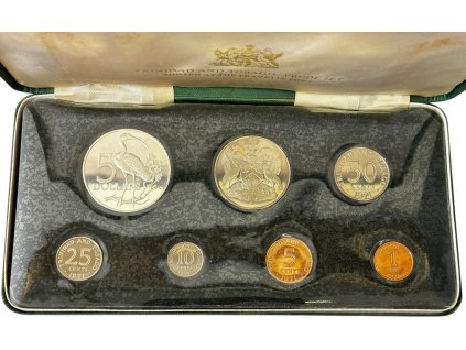 Trinidad, Sada oběžných a pamětních mincí 1971 - PROOF