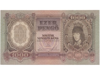 63982 63982 madarsko 1000 pengo 1943 hej h12a