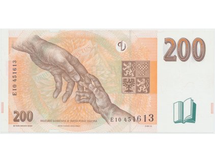 Česká republika, 200 Koruna 1998, série E, Hej.CZ24aE