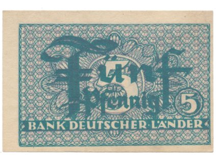 Německo - NSR, 5 Pfennig (1948), Ros.250a