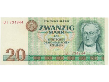 64444 nemecko ndr 20 dm 1975 i vydani ros 362a