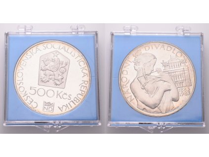 500 Kčs 1983 - Národní divadlo v Praze