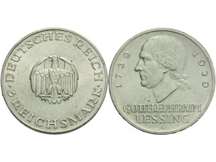 6447 6447 6447 vymar 3 marka 1929 a lessing