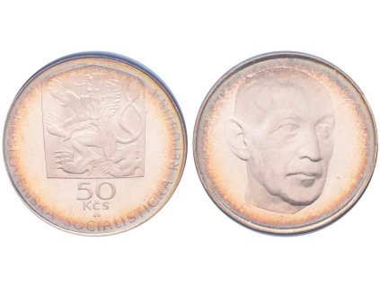50 Kčs 1974 - Janko Jesenský, PROOF
