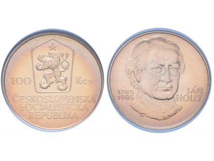 64498 1 100 kcs 1985 jan holly proof