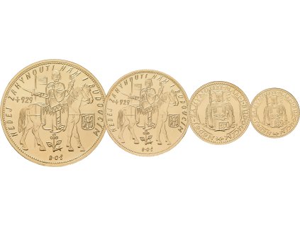 64861 64861 sada svatovaclavskych dukatu 1938 novorazba