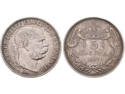 65170 65170 5 koruna 1907 kb