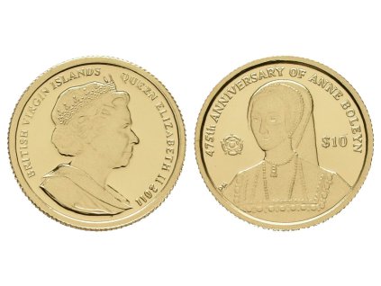 66157 66157 10 dolaru 2011 au 1 24 g 999 9 1000 475 vyroci umrti anny boleynove