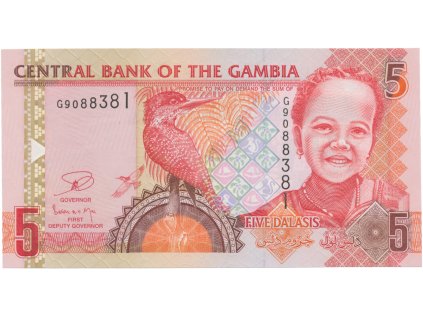 66277 66277 66277 gambie 5 dalasis 2001 p 20c