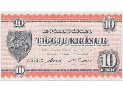 66577 66577 faerske ostrovy 10 kronur 1954 p 14