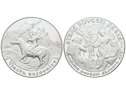 66778 stribrna investicni medaile stare povesti ceske vlasta bojovnice ag 20 g 925 1000