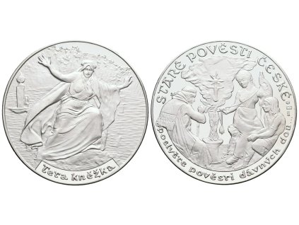 66793 stribrna investicni medaile stare povesti ceske tera knezka ag 20 g 925 1000