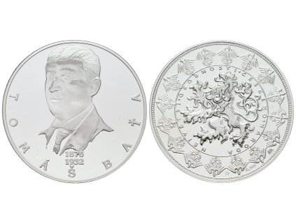 66844 stribrna investicni medaile tomas bata ag 29 g 999 1000 certifikat