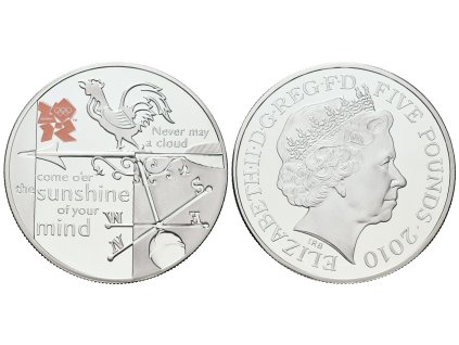 67078 velka britanie 5 liber 2010 oh londyn britske pocasi