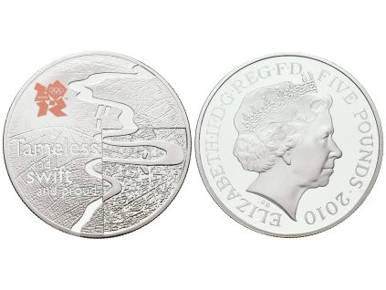 67102 velka britanie 5 liber 2010 oh londyn temze