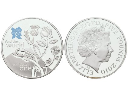 67105 velka britanie 5 liber 2010 oh londyn jednota