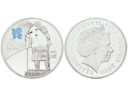 67108 velka britanie 5 liber 2010 oh londyn winston churchill