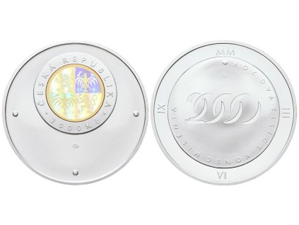 2000 Kč 2000 - Rok dva tisíce - konec milénia